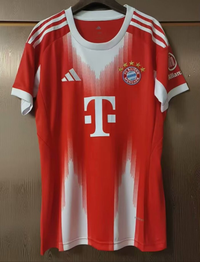 25-26 Bayern Home Special Edition Font Women Soccer Jersey (女印特别版字体)