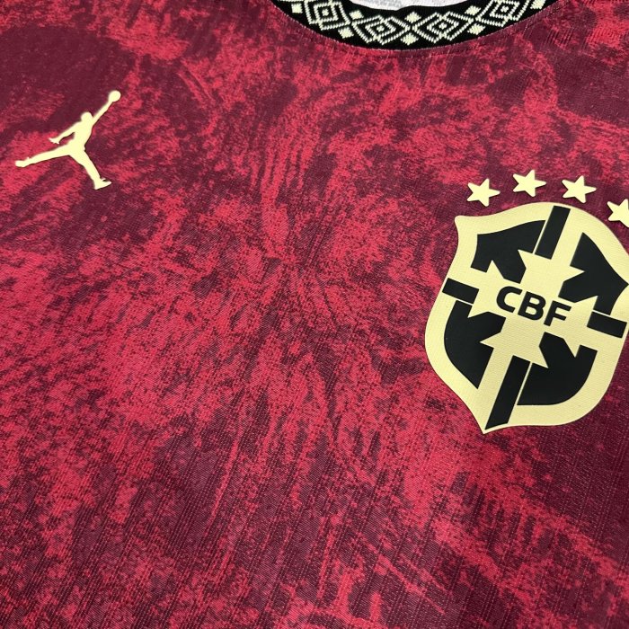 25-26 Brazil Special Edition Player Version Soccer Jersey