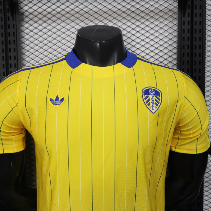 25-26 Leeds United Yellow Special Edition Player Version Training shirts