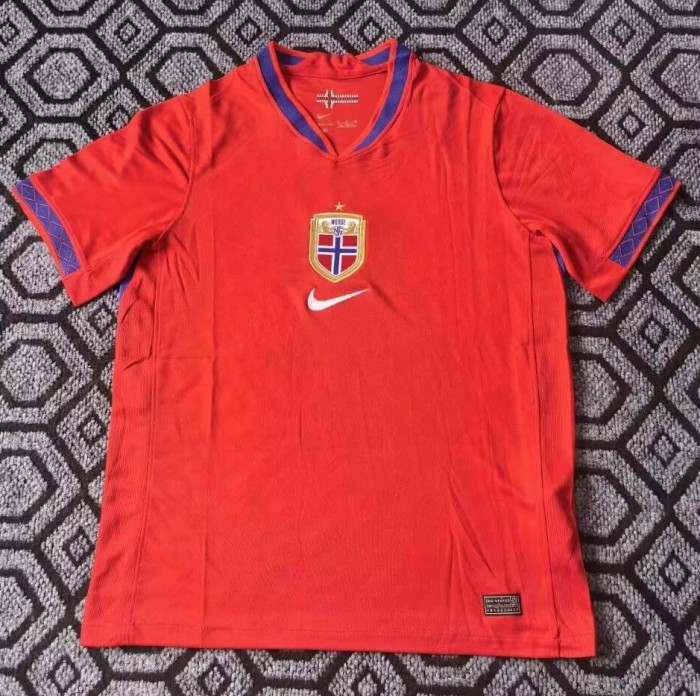 25-26 Norway Home Fans Soccer Jersey