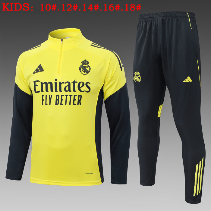 25-26 RMA High Quality Kids Half Pull Tracksuit