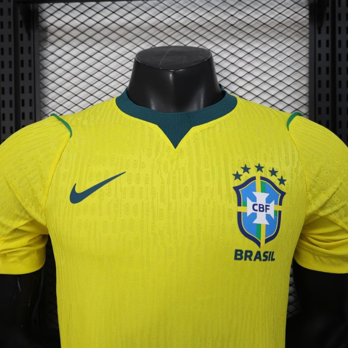 2026 Brazil Home Player Version Soccer Jersey