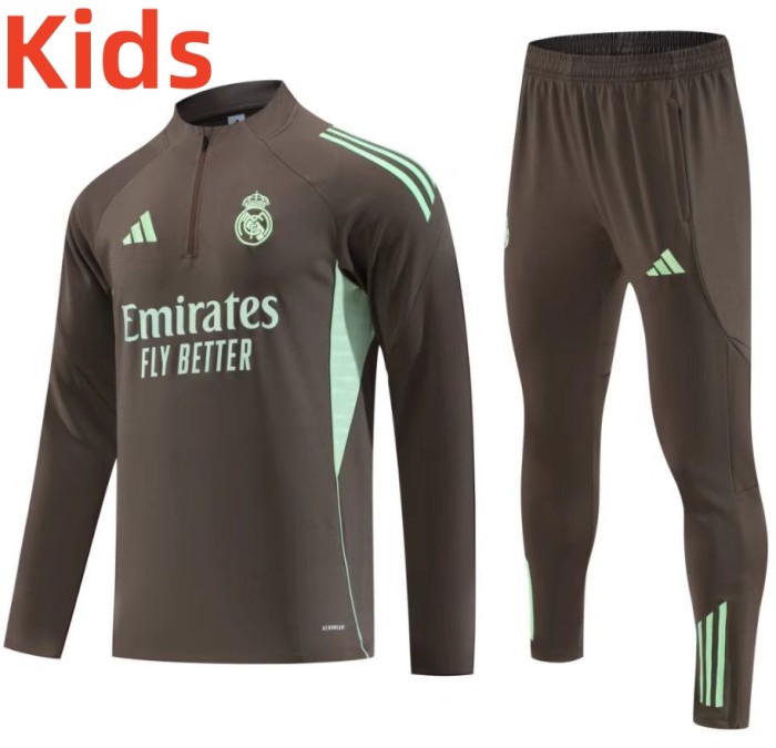25-26 RMA High Quality Kids Half Pull Tracksuit
