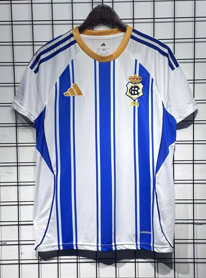 25-26 Huelva Home Fans Soccer Jersey