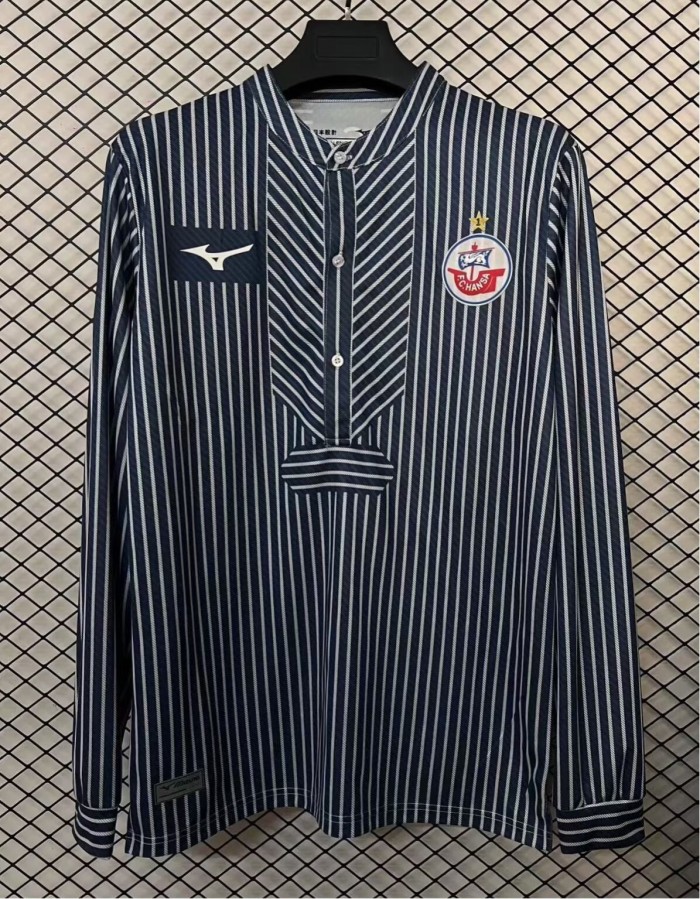 25-26 Hansa Rostock 60th Anniversary Edition Long Sleeve Fans Soccer Jersey