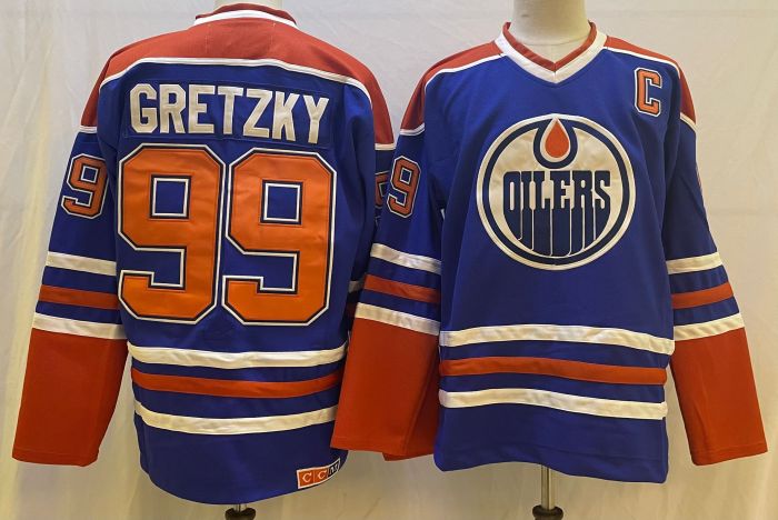 NHL Edmonton Oilers  Retro New Pattern Jersey