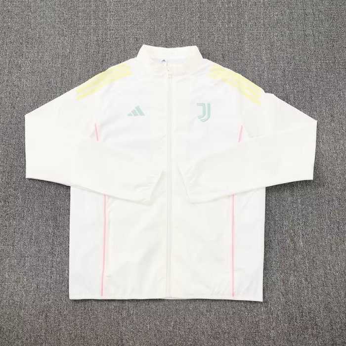 25-26 JUV White Windbreaker