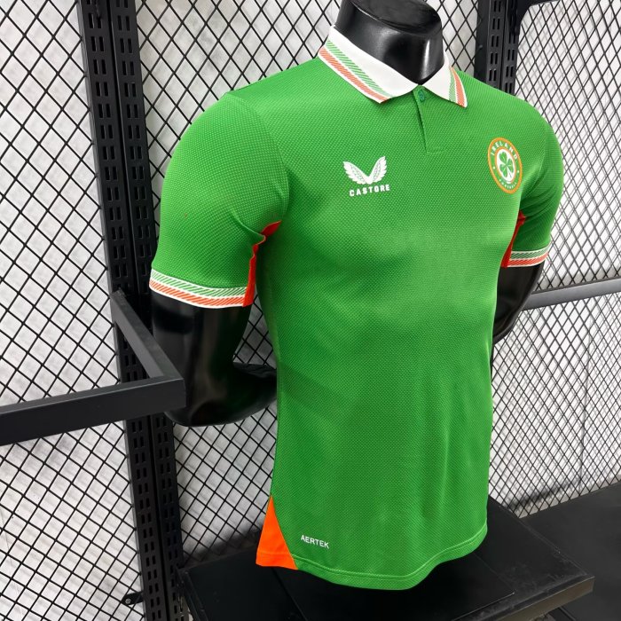 25-26 Ireland Home Player Version Soccer Jersey