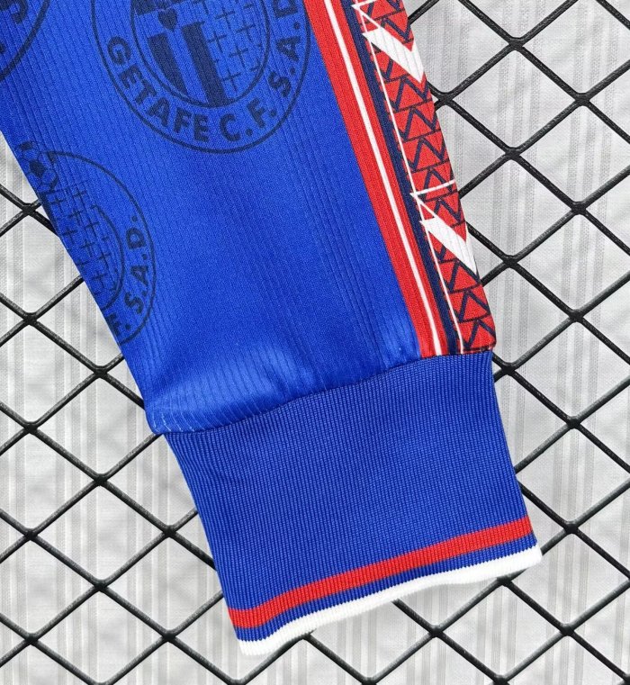 1998-1999 Getafe Home Long Sleeve Retro Soccer Jersey