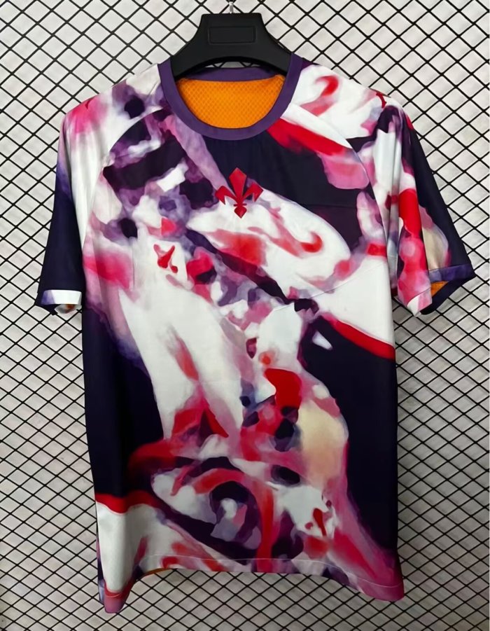 25-26 Fiorentina Fourth Fans Soccer Jersey