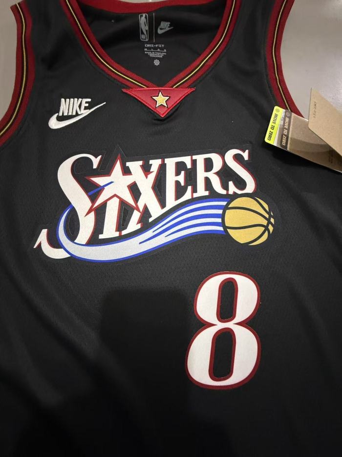 25-26 76ers GEORGE #8 Top Quality Hot Pressing NBA Jersey