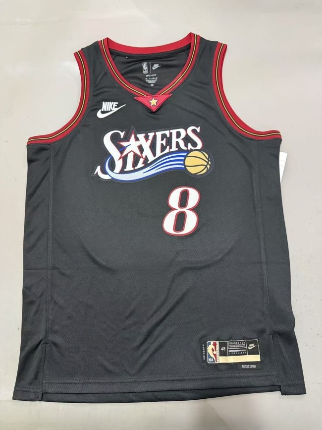 25-26 76ers GEORGE #8 Top Quality Hot Pressing NBA Jersey