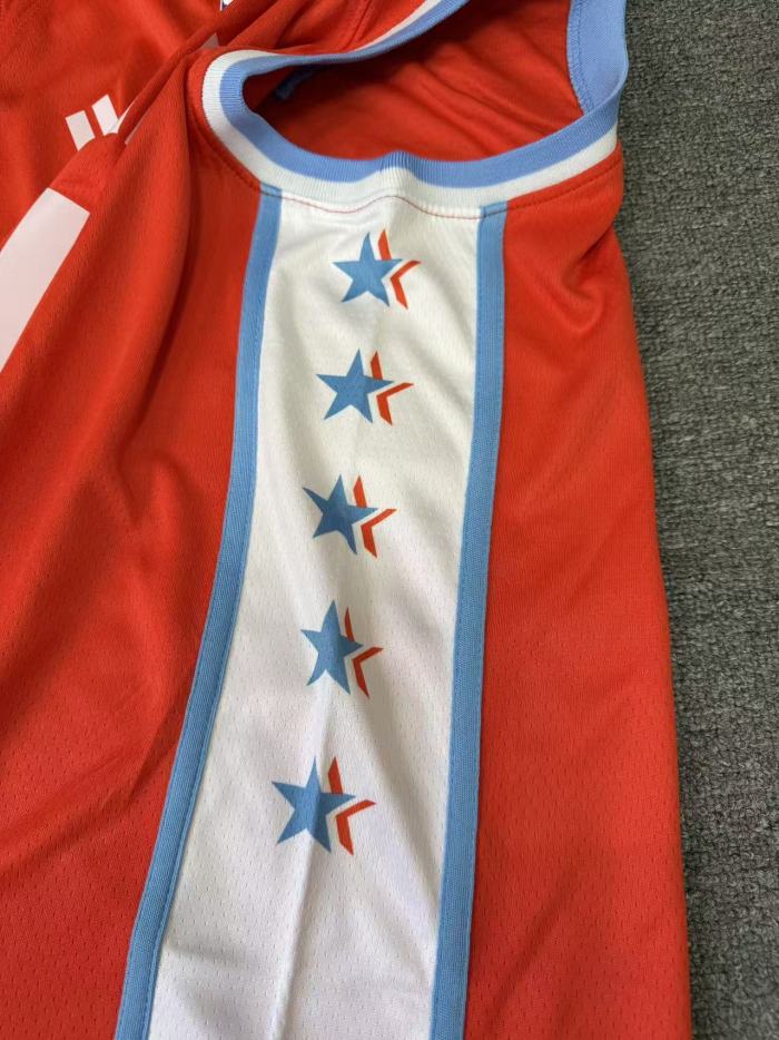 25-26 Los Angeles Clippers CARTER #15 Red City Edition Top Quality Hot Pressing NBA Jersey