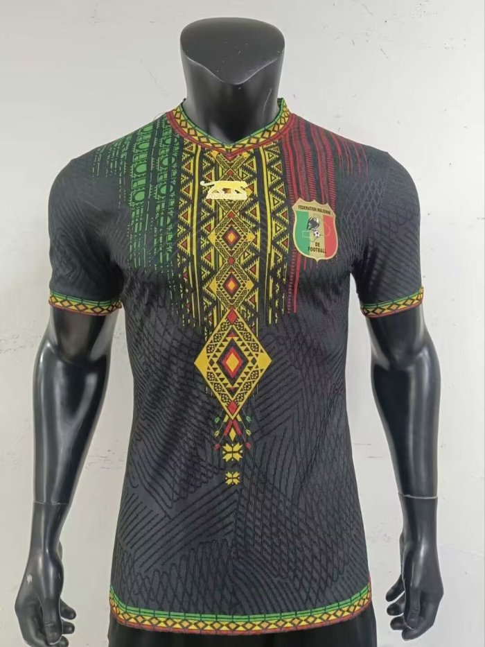25-26 Mali Black Special Edition Player Version Soccer Jersey