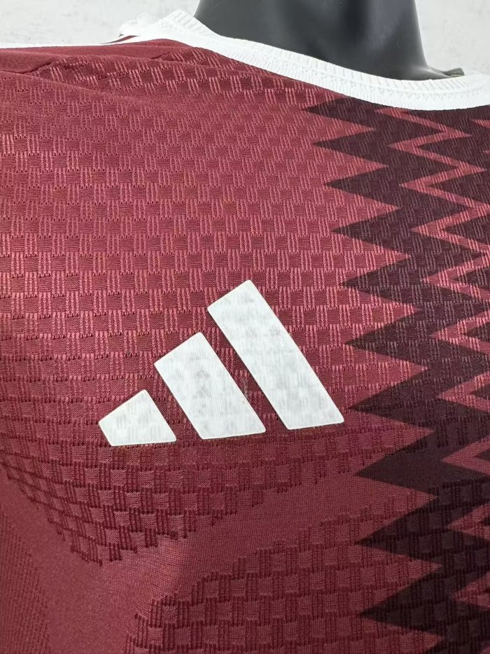 2026 Qatar Home Player Version Soccer Jersey