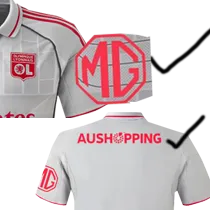 25-26 Lyon Third Kids Soccer Jersey