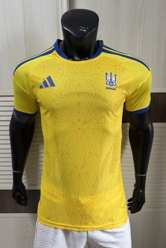2026 Ukraine Home Player Version Soccer Jersey