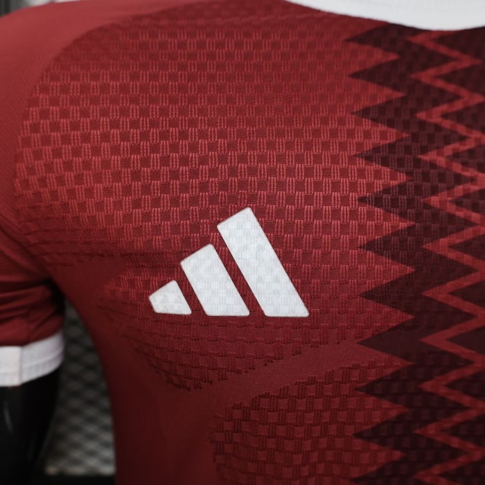 2026 Qatar Home Player Version Soccer Jersey