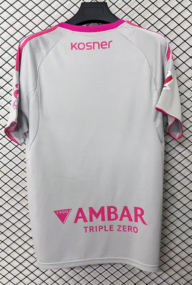 25-26 Zaragoza Pink Special Edition Fans Soccer Jersey