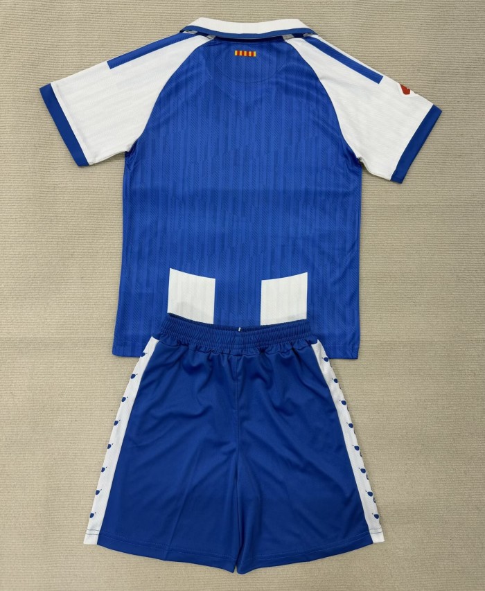 25-26 Espanyol Home Adult Suit
