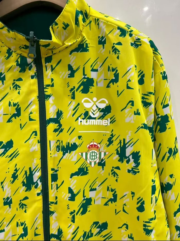 2025 Real Betis Double Sided Windbreaker