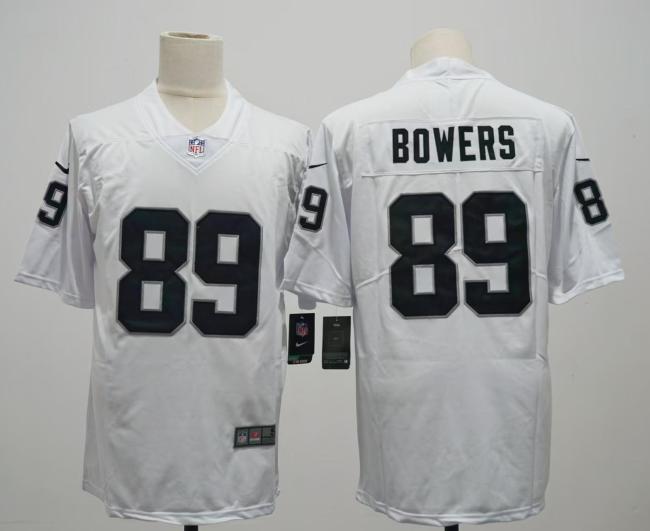 2025 NFL Las Vegas Raiders New Pattern Jersey