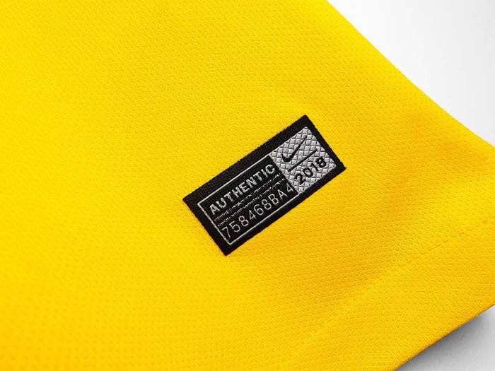 2018 Brazil Home Retro Soccer Jersey