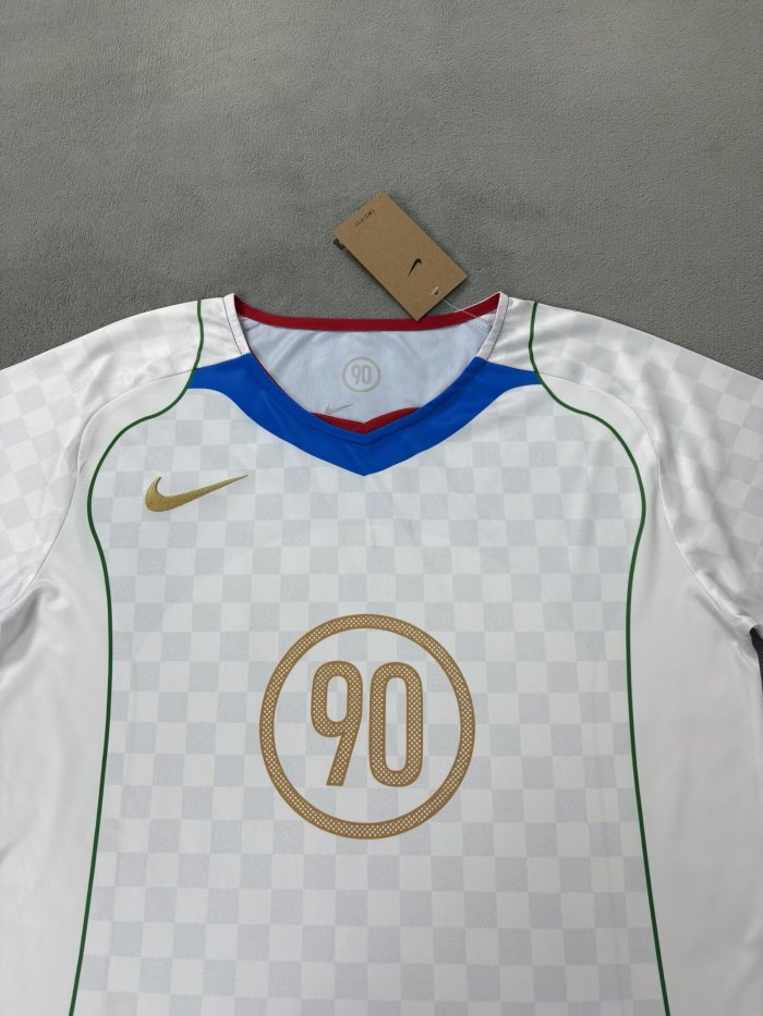 25-26 NK White Blue T-Shirt