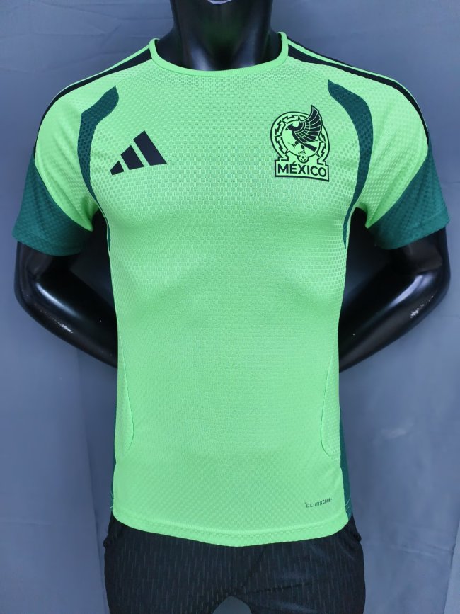 25-26 Mexico Green Special Edition Player Vesion Training shirts