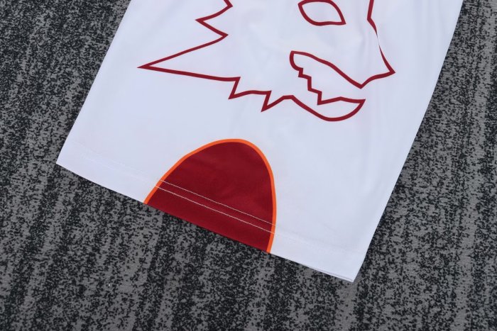 1999-2000 Roma Home Retro Kids Soccer Jersey