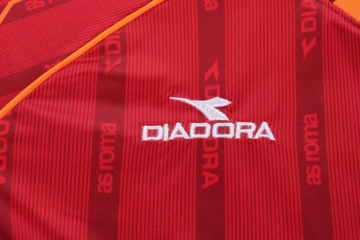 1999-2000 Roma Home Retro Kids Soccer Jersey