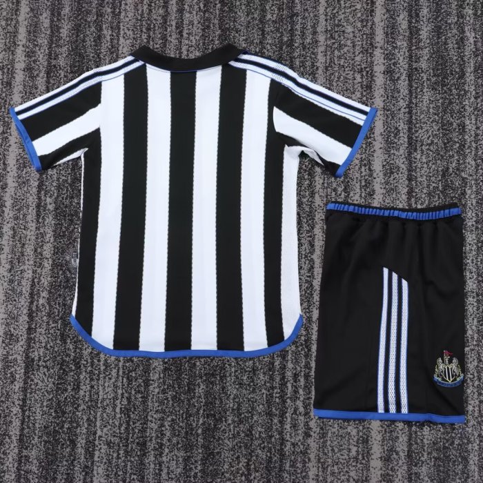 1999-2000 Newcastle Home Retro Kids Soccer Jersey