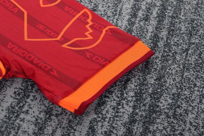 1999-2000 Roma Home Retro Kids Soccer Jersey