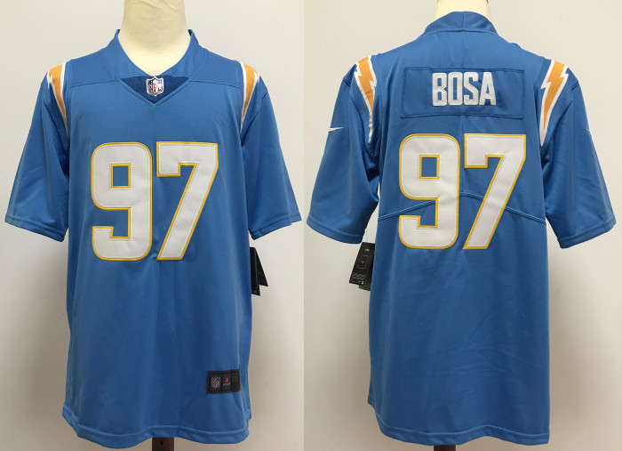 2025 NFL Los Angeles Chargers New Pattern Jersey