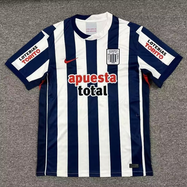 2026 Alianza Lima Home Fans Soccer Jersey