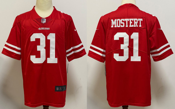 2025 NFL 49ers New Pattern Jersey