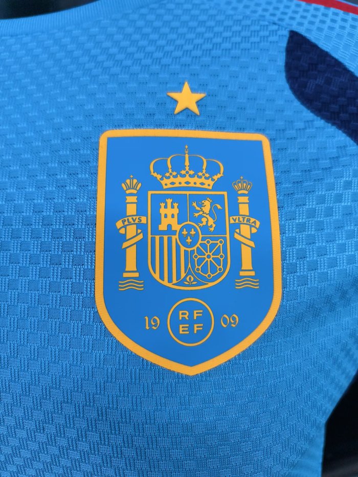 25-26 Spain Blue Player Version Training shirts