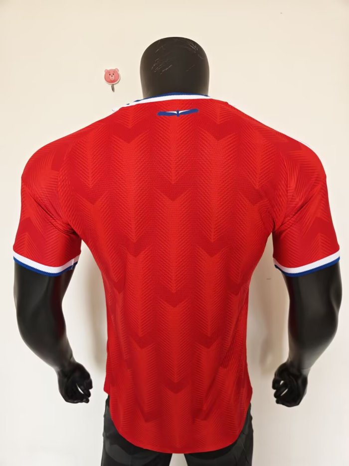 25-26 Chile Home Player Version Soccer Jersey
