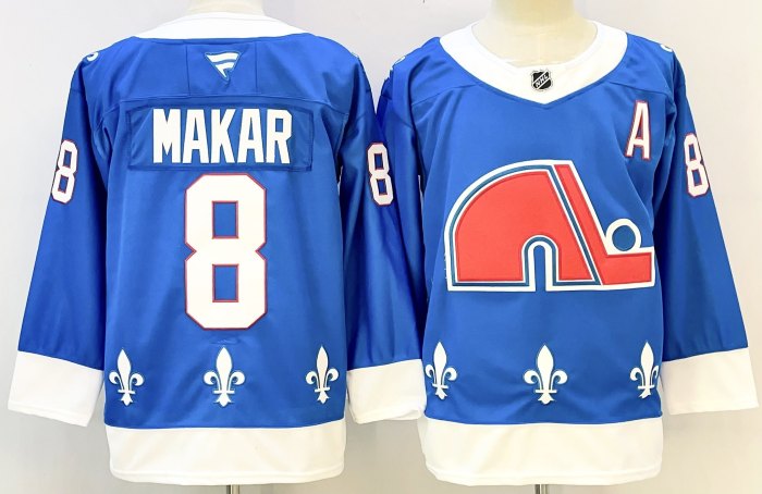 Colorado Avalanche Quebec Nordiques NHL hockey New Pattern Jersey