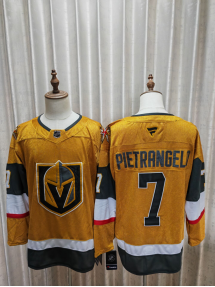 2025-26 NHL Vegas Golden Knights New Pattern Jersey