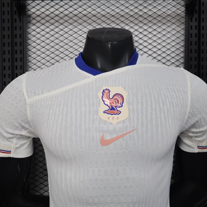 25-26 France Away Player Version Soccer Jersey