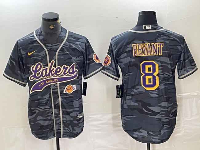 2025 MLB Los Angeles Lakers New Pattern Jersey