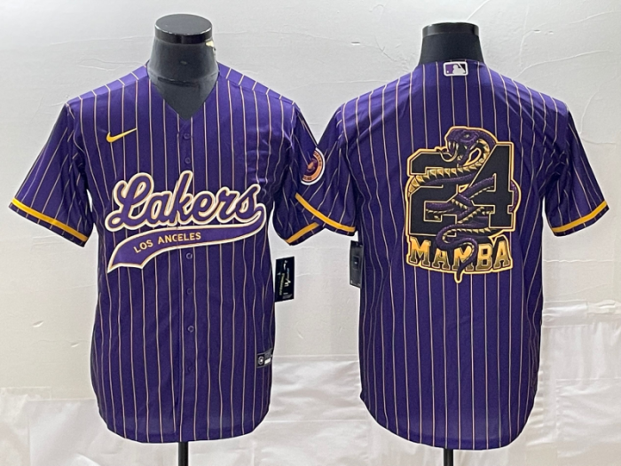 2025 MLB Los Angeles Lakers New Pattern Jersey