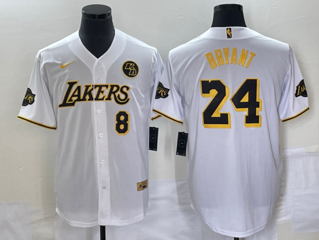 2025 MLB Los Angeles Lakers New Pattern Jersey