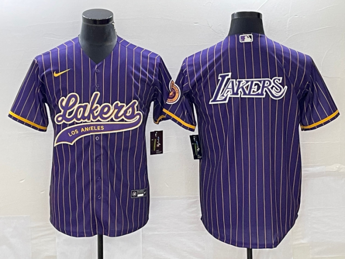 2025 MLB Los Angeles Lakers New Pattern Jersey