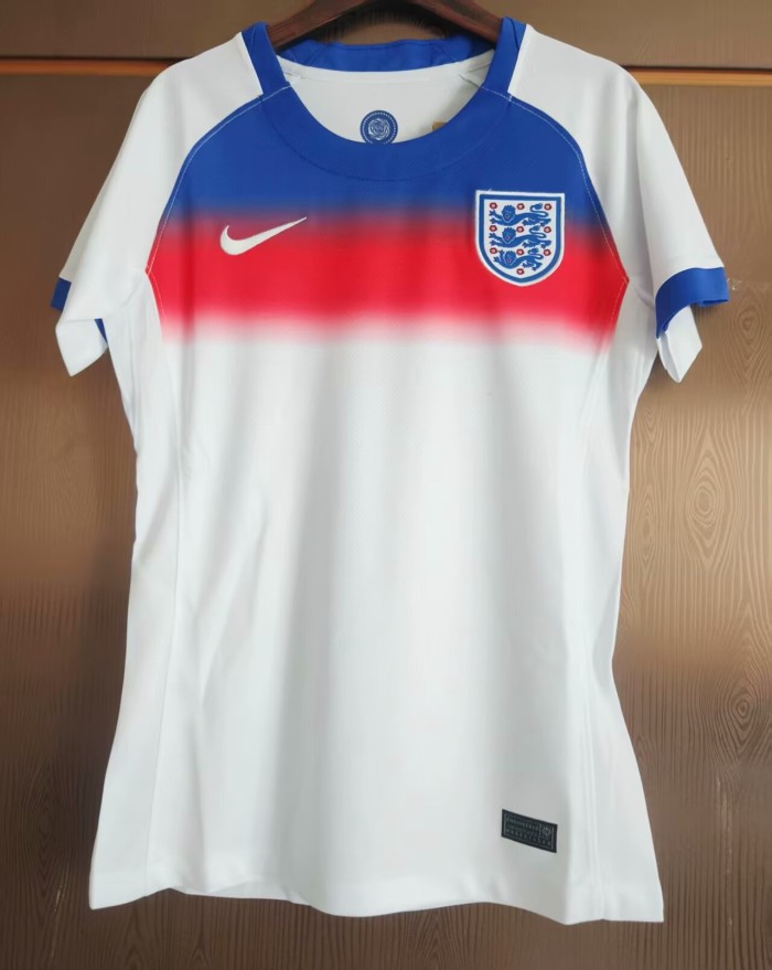 25-26 England Home Women Fans Soccer Jersey
