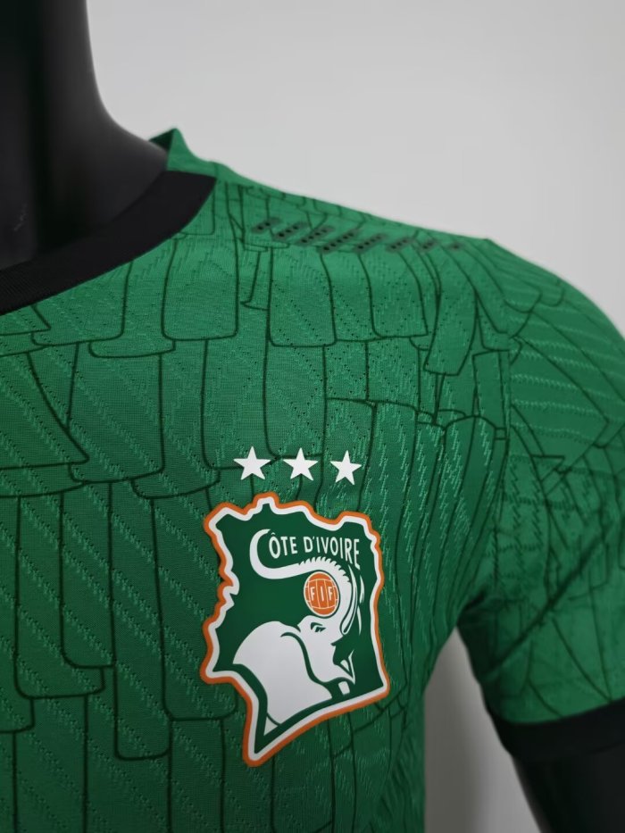 25-26 Cote d'Ivoire Green Special Edition Player Version Soccer Jersey