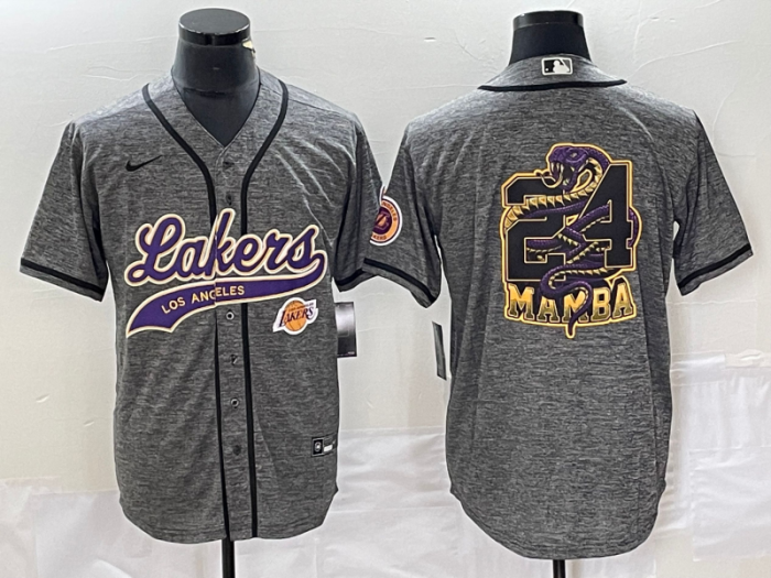 2025 MLB Los Angeles Lakers New Pattern Jersey