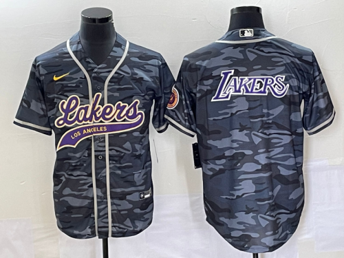 2025 MLB Los Angeles Lakers New Pattern Jersey