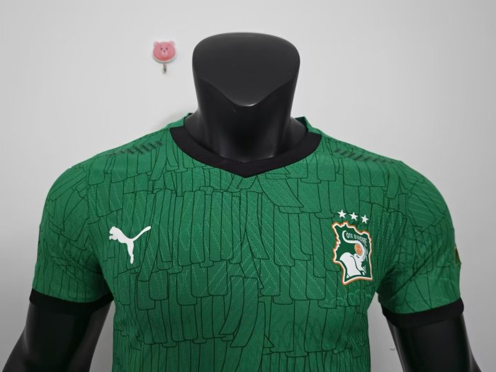 25-26 Cote d'Ivoire Green Special Edition Player Version Soccer Jersey